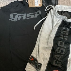 GASP tshirt / short combo